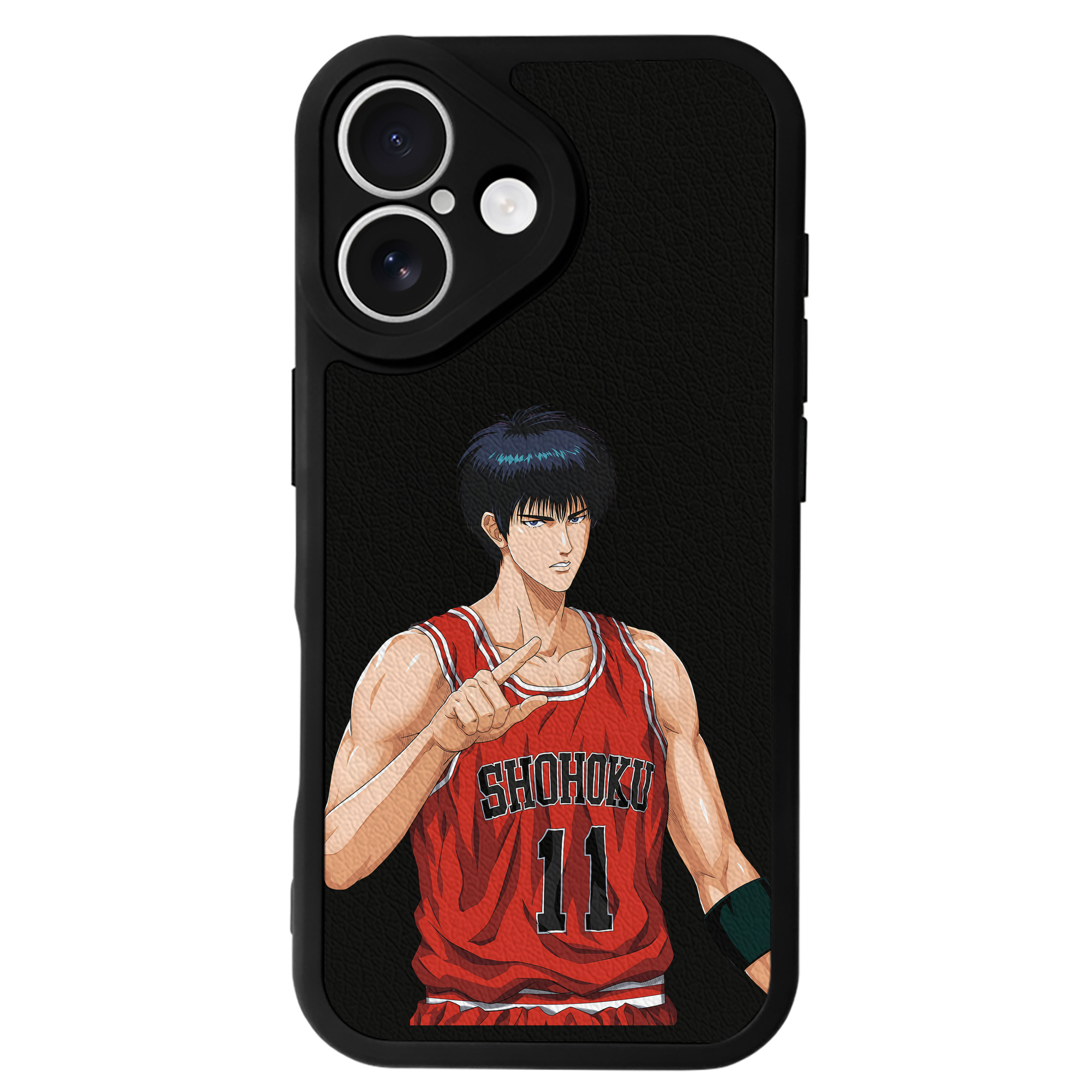 （画像用） SLAM DUNK／スラムダンク 【iPhone 16シリーズ対応】シリコンスマホケース（レザー調） 材質：シリコン